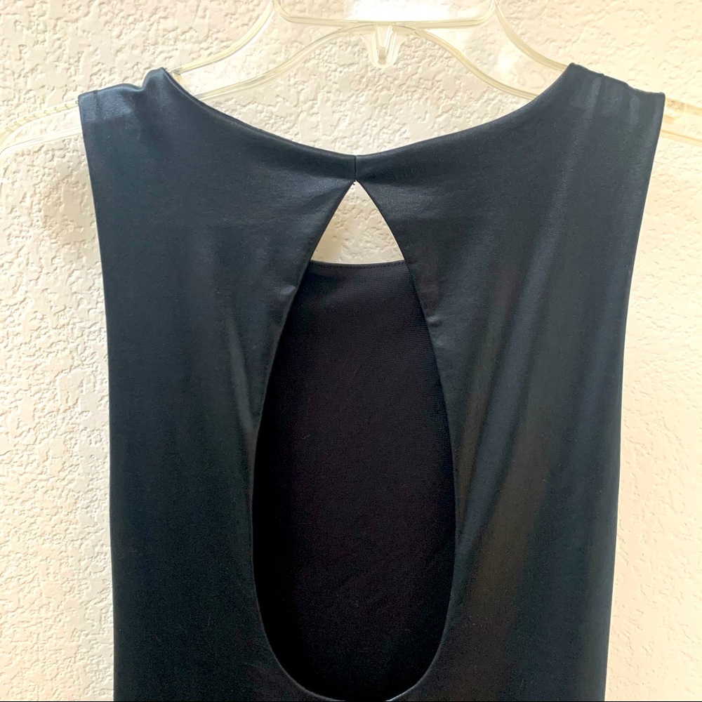 Alice + Olivia Black Mini Dress Size S